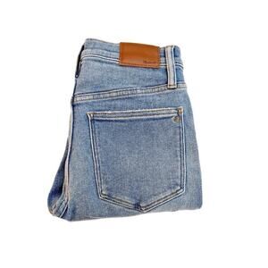 Madewell 10" High-Rise Skinny Denim Jeans Medium Wash Zip Fly Size 27